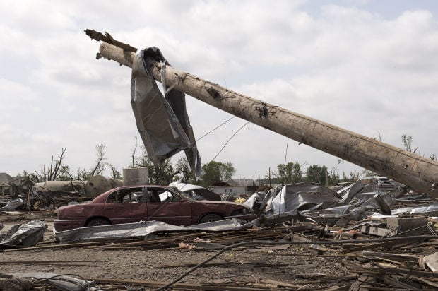 Pilger tornado damage